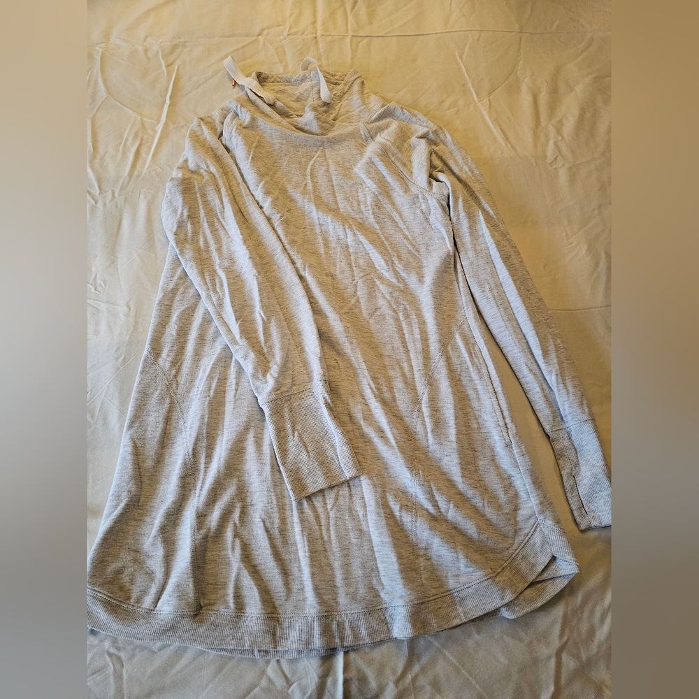 Tek Gear Heather Gray Long Sleeve Shirt